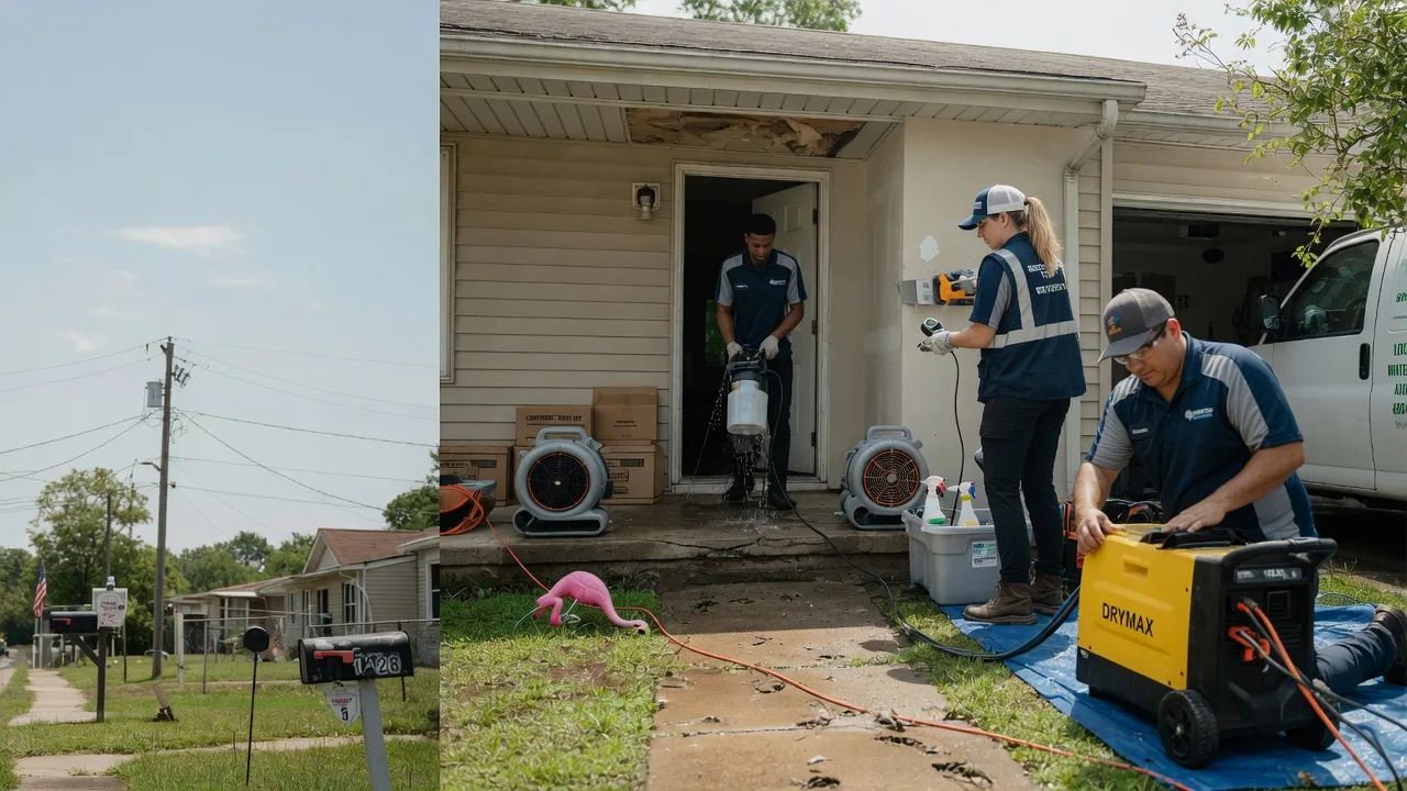 Storm Damage Water Removal in New Lebanon, OH near me